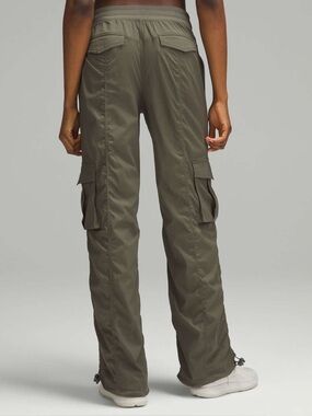 NWT Lululemon Dance Studio Relaxed-Fit Mid-Rise Cargo Pant XS / Small Army Green
